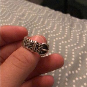 james avery buckle ring